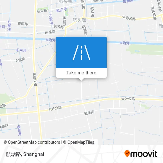 航塘路 map
