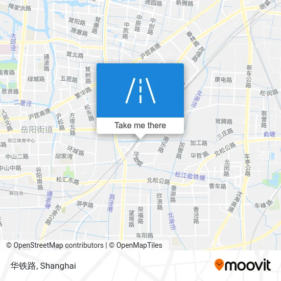 华铁路 map