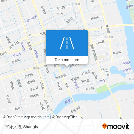 宣怀大道 map