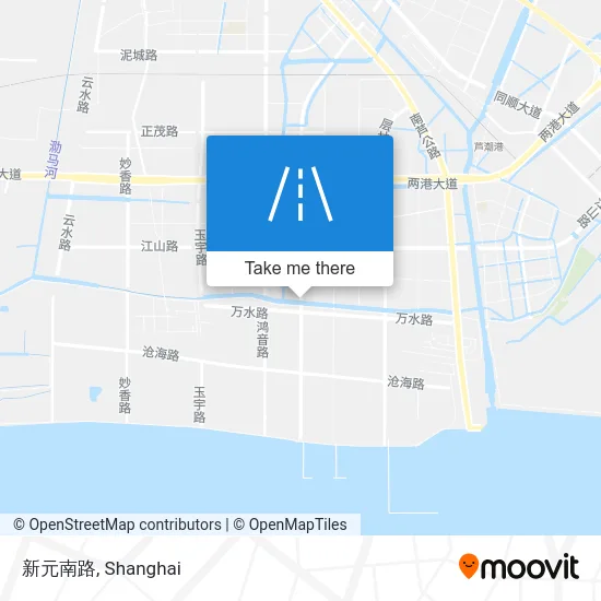 新元南路 map