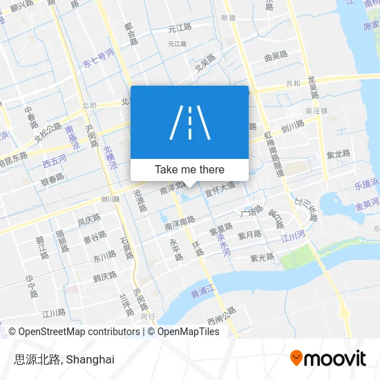 思源北路 map