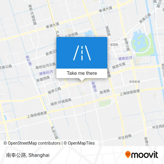 南奉公路 map