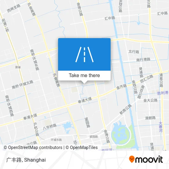 广丰路 map