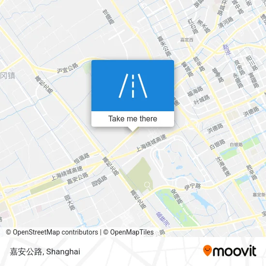 嘉安公路 map