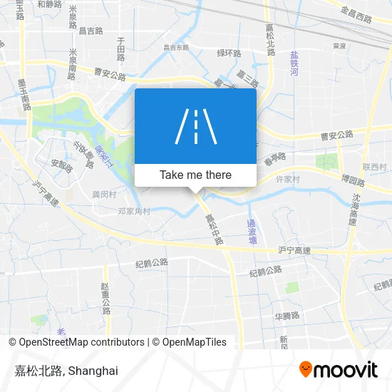 嘉松北路 map