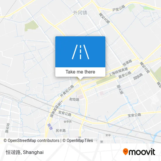 恒谐路 map