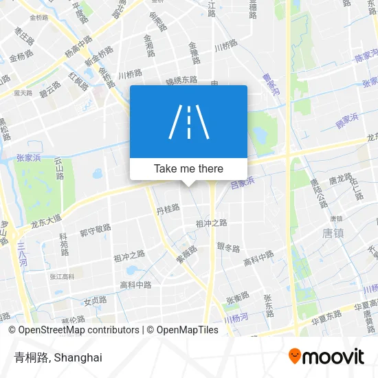 青桐路 map