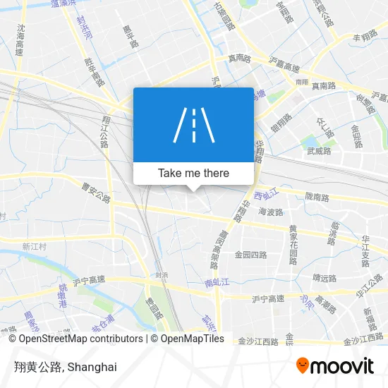 翔黄公路 map