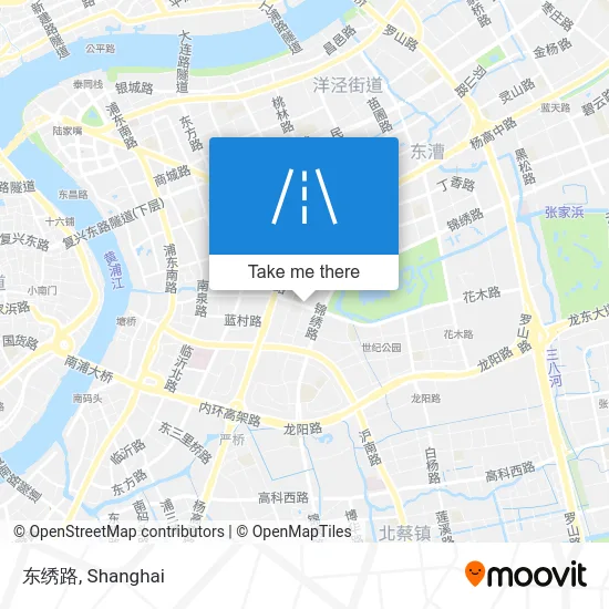 东绣路 map