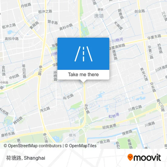 荷塘路 map