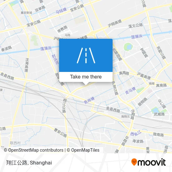 翔江公路 map
