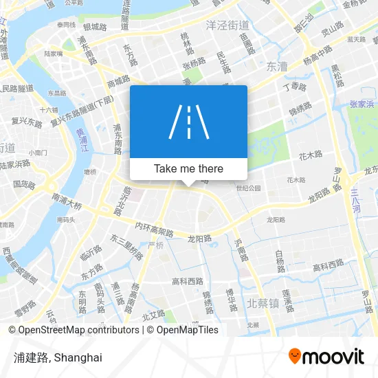 浦建路 map