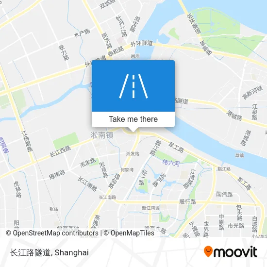 长江路隧道 map