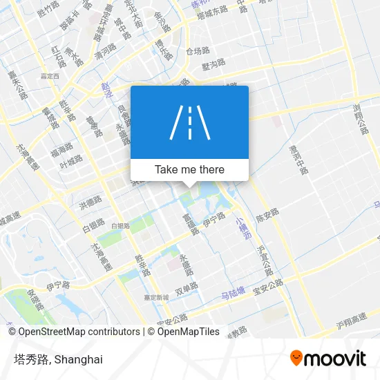 塔秀路 map