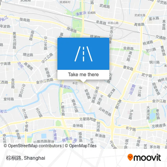 棕榈路 map