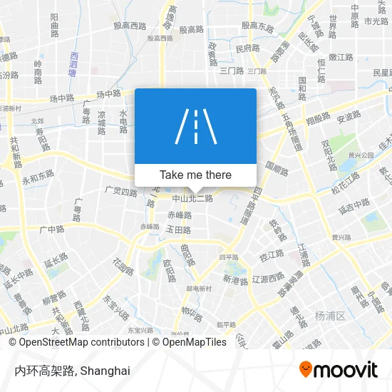 内环高架路 map