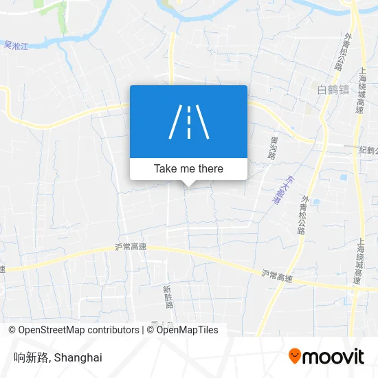 响新路 map