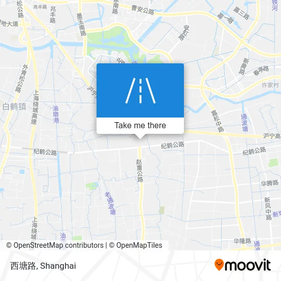 西塘路 map