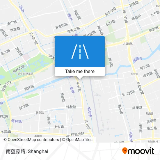 南蕰藻路 map