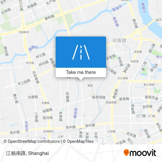 江杨南路 map