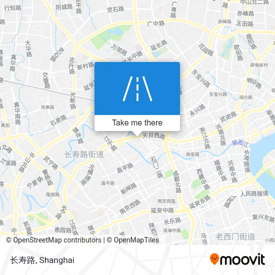 长寿路 map