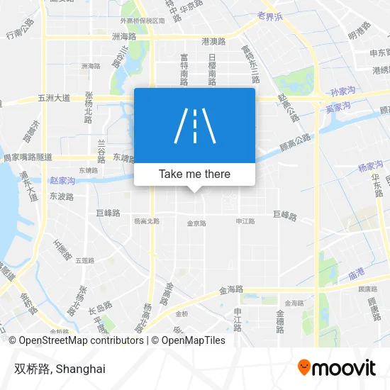 双桥路 map