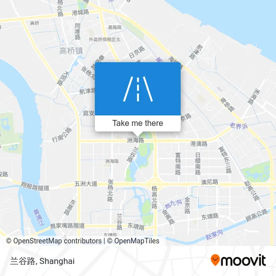 兰谷路 map