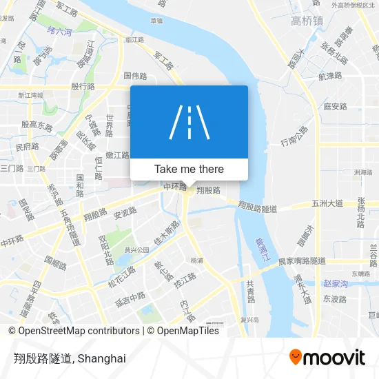 翔殷路隧道 map