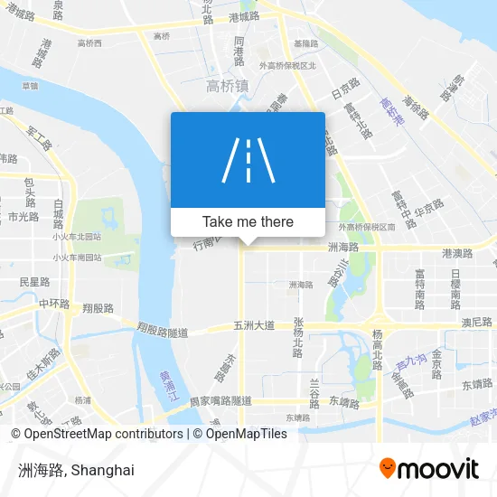 洲海路 map