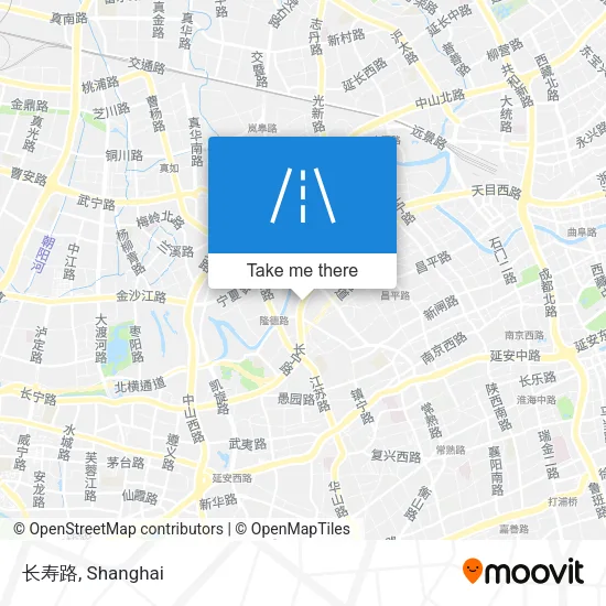 长寿路 map