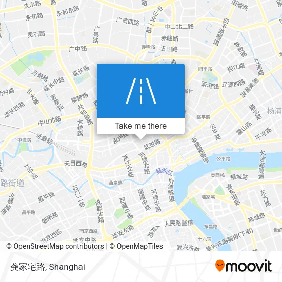 龚家宅路 map