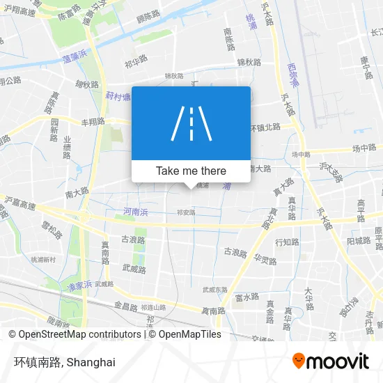 环镇南路 map