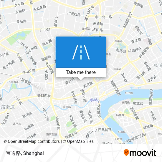 宝通路 map
