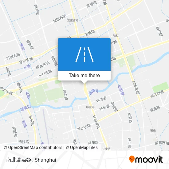南北高架路 map