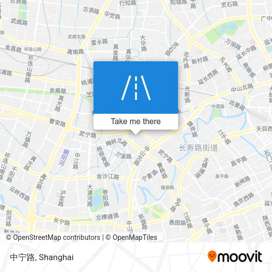 中宁路 map