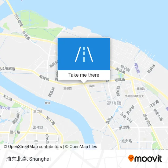 浦东北路 map