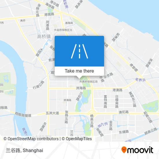 兰谷路 map