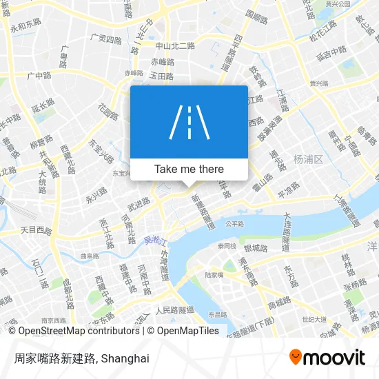 周家嘴路新建路 map