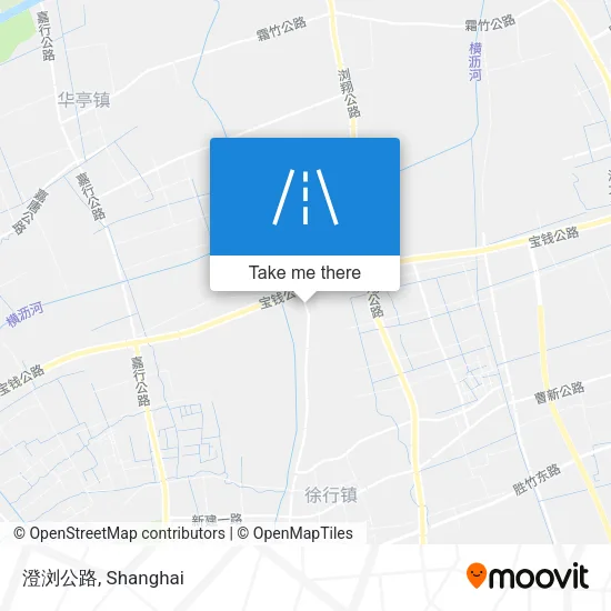 澄浏公路 map