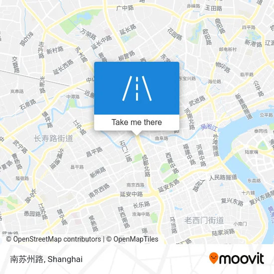 南苏州路 map