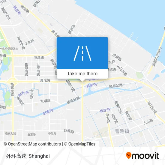 外环高速 map