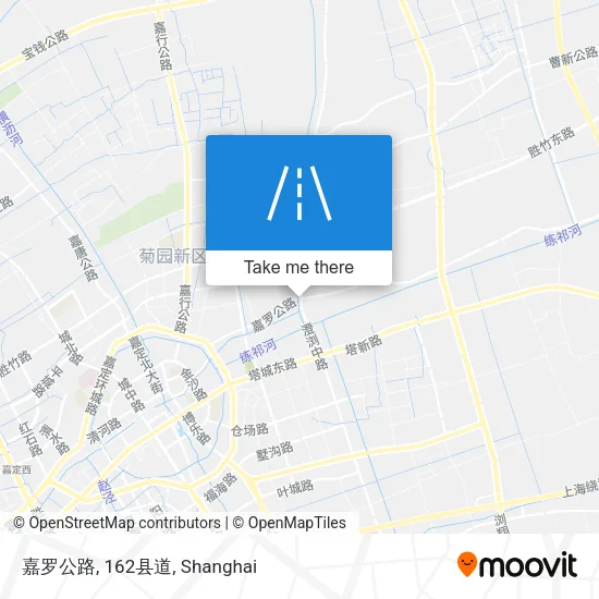 嘉罗公路, 162县道 map