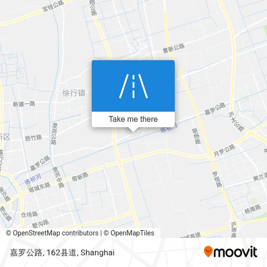 嘉罗公路, 162县道 map