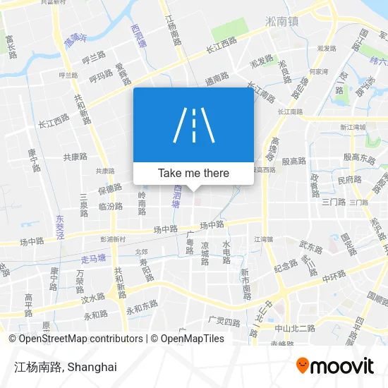 江杨南路 map