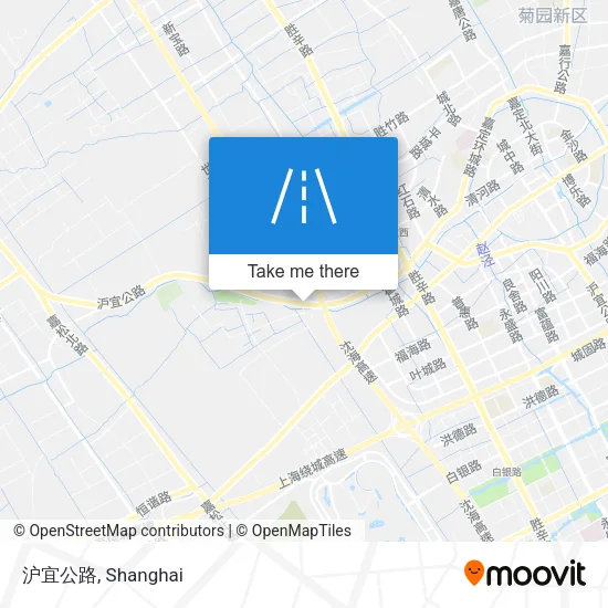 沪宜公路 map