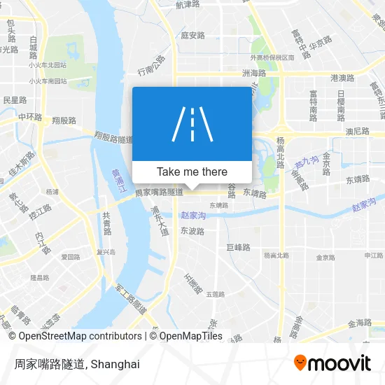周家嘴路隧道 map