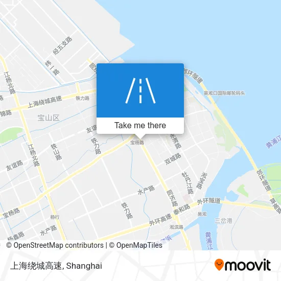 上海绕城高速 map