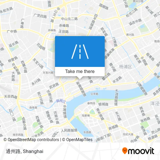 通州路 map
