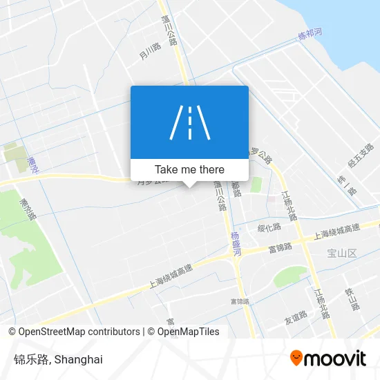 锦乐路 map