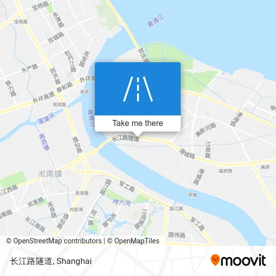 长江路隧道 map